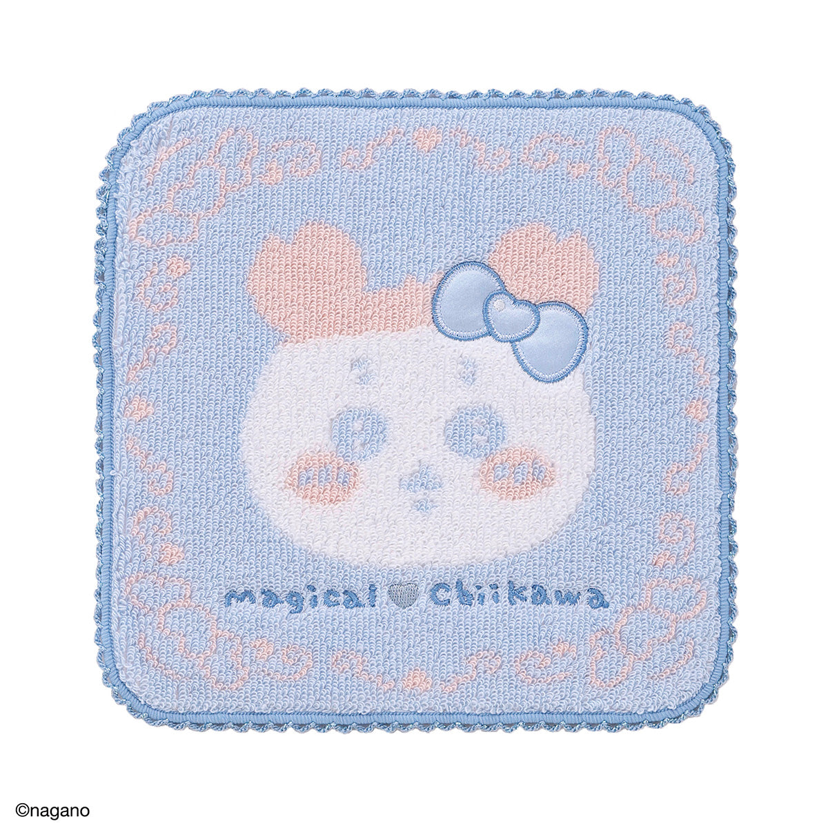 吉伊卡哇 手帕毛巾 (小家伙 浅蓝色)