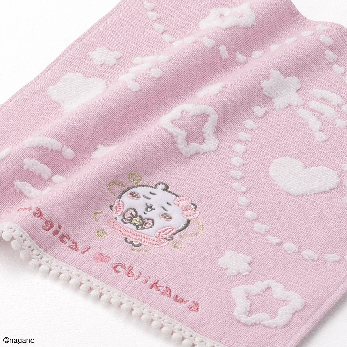ちいかわ まじかるちいかわ タオルハンカチ(変身だ・ピンク)