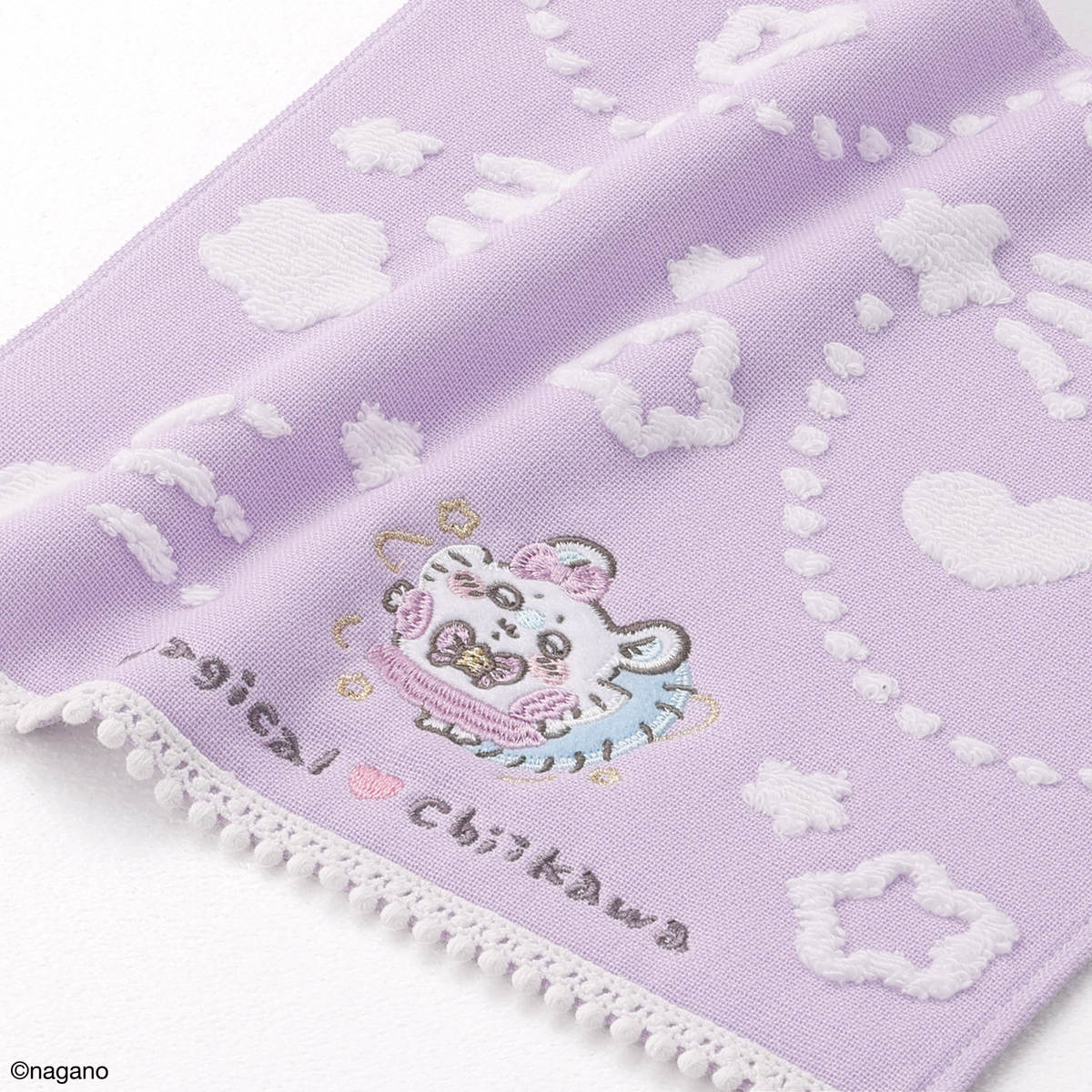 吉伊卡哇 魔法少女吉伊卡哇 毛巾手帕 (變身・紫色)