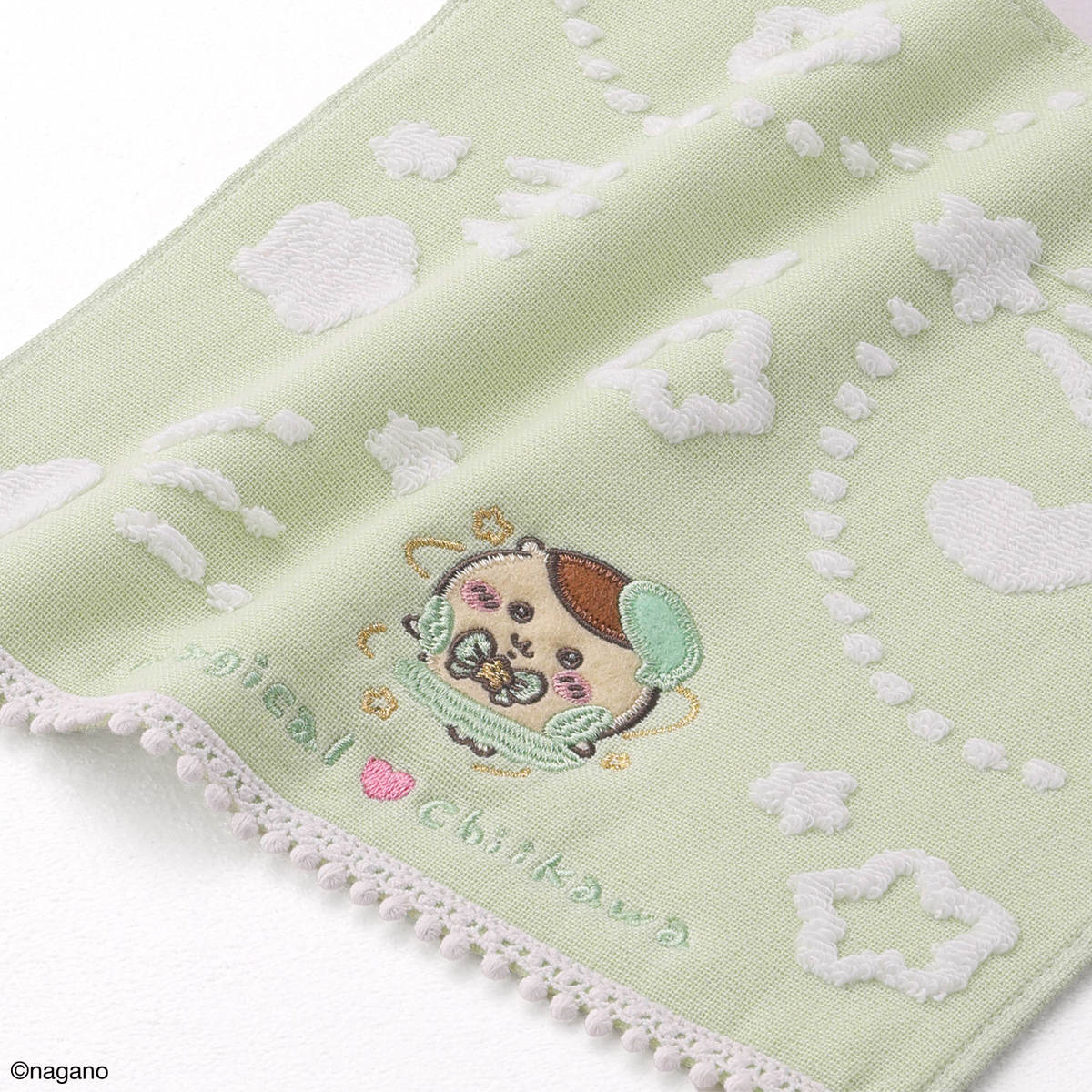 ちいかわ まじかるちいかわ タオルハンカチ(変身だ・グリーン)