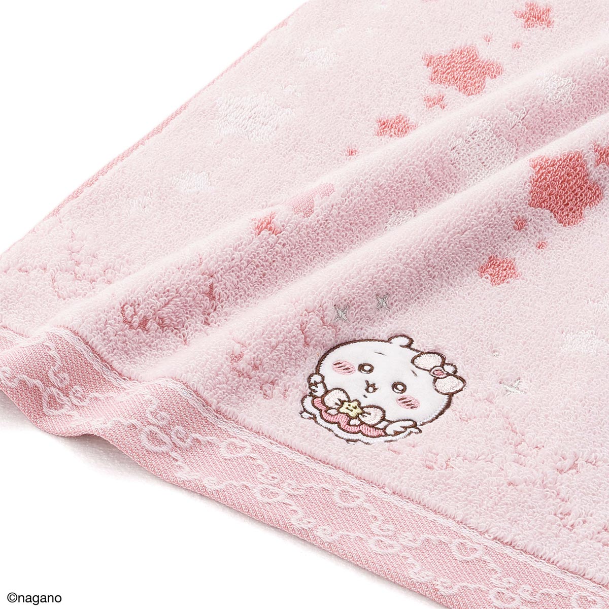 ちいかわ まじかるちいかわ フェイスタオル(なんかむちゃまじかる・ピンク)