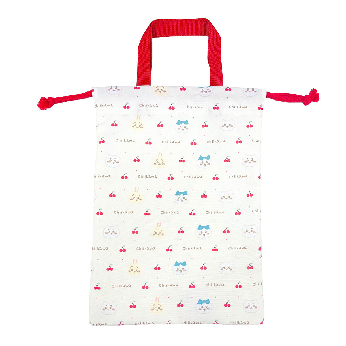 ちいかわ シューズバッグ(チェリー)