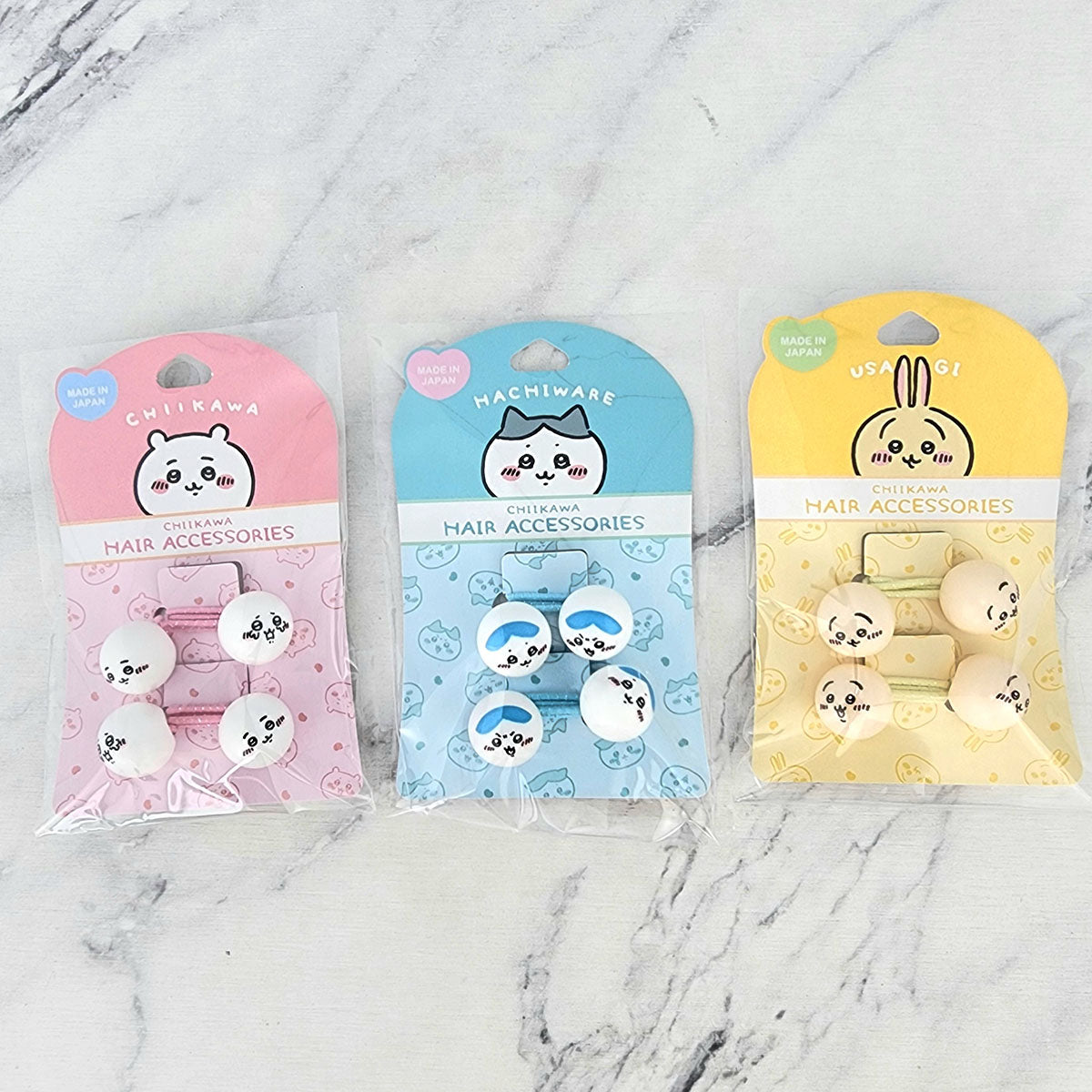 ちいかわ 鈴玉ヘアポニー2P(うさぎ)