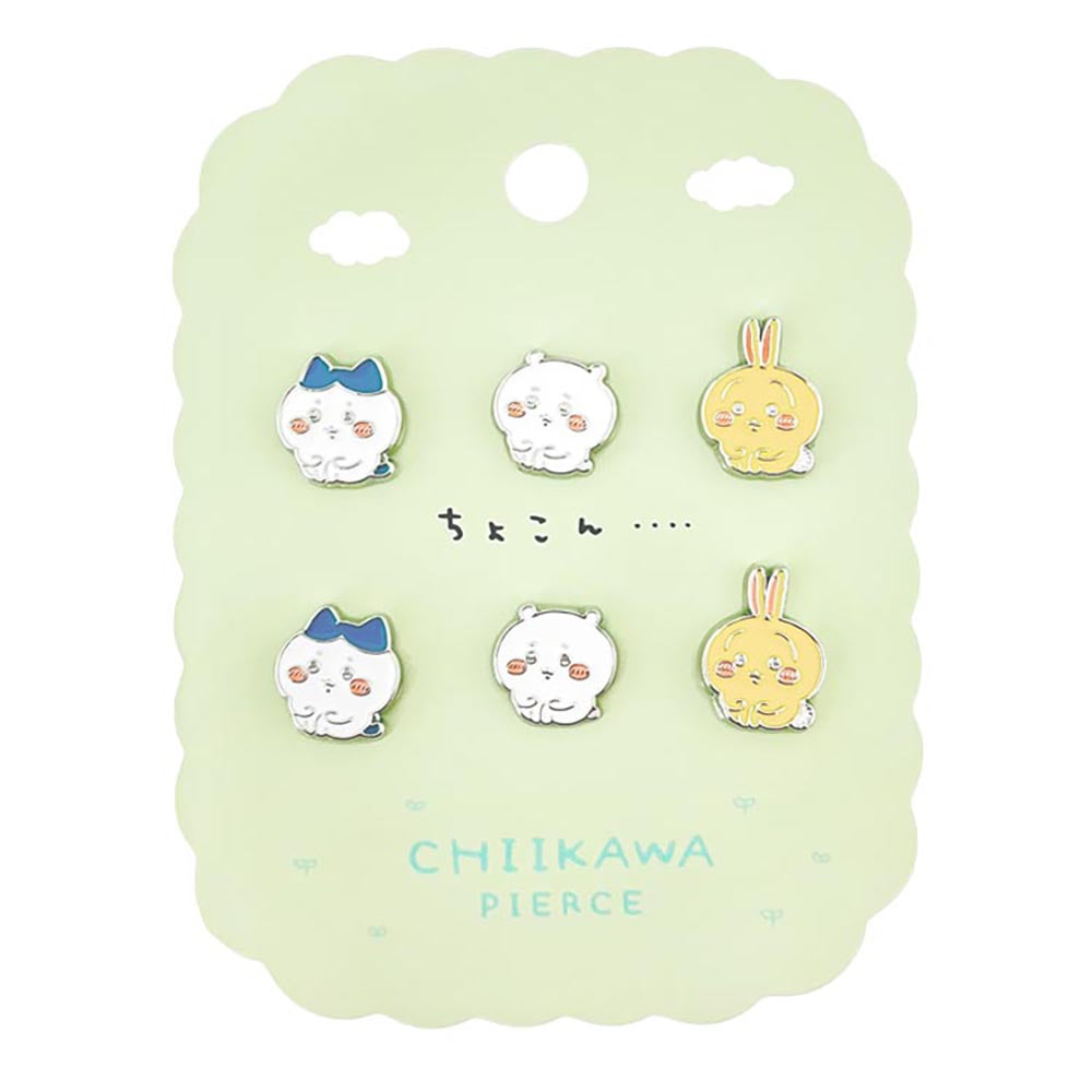 ちいかわ 6Pピアス(シルバー)