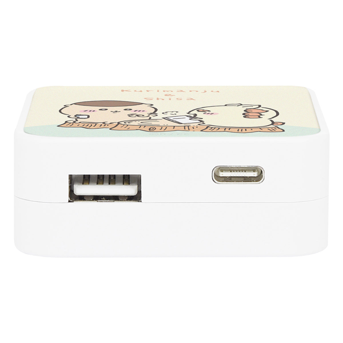 ちいかわ USB/USB Type-C ACアダプタ(くりまんじゅう&シーサー)