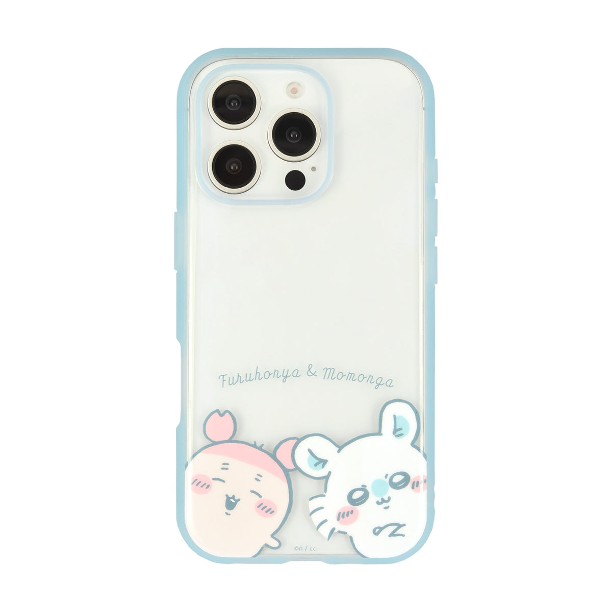 ちいかわ IIIIfit Clear iPhoneケース(モモンガ&古本屋)