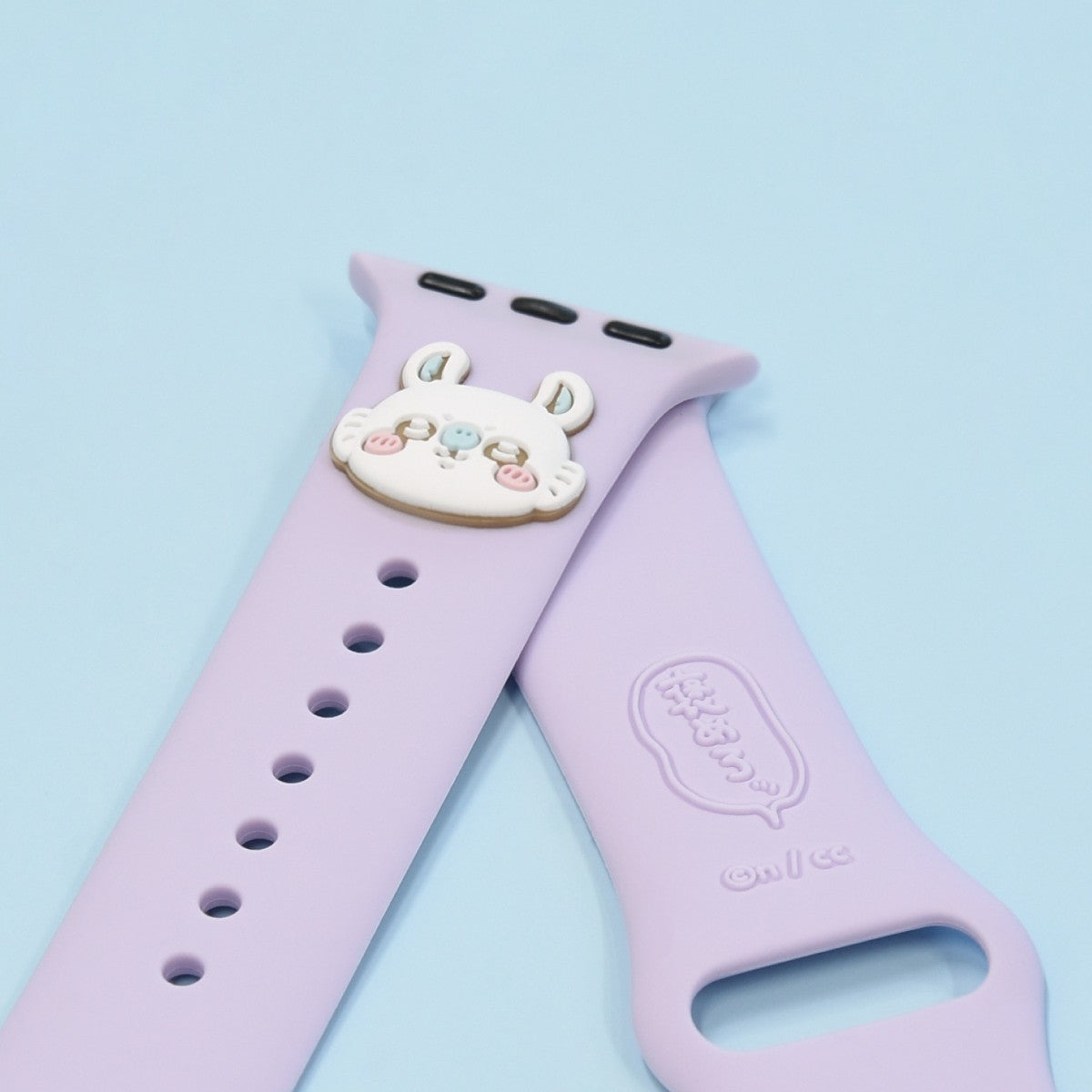 ちいかわ Apple Watch 42/41/40/38mm対応 シリコンバンド(モモンガ)