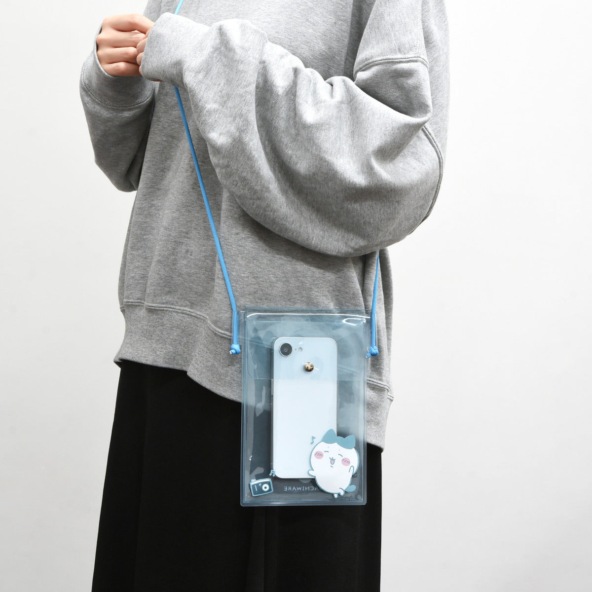 吉伊卡哇 IIIIpocket Clear手机包(哈奇喵)