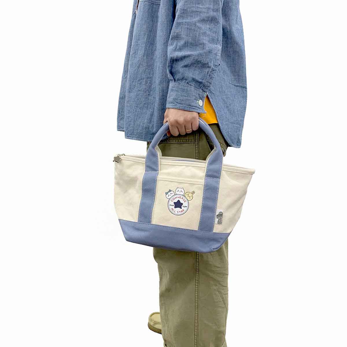 Chiikawa x Converse Canvas Tote Bag S (Off-White)