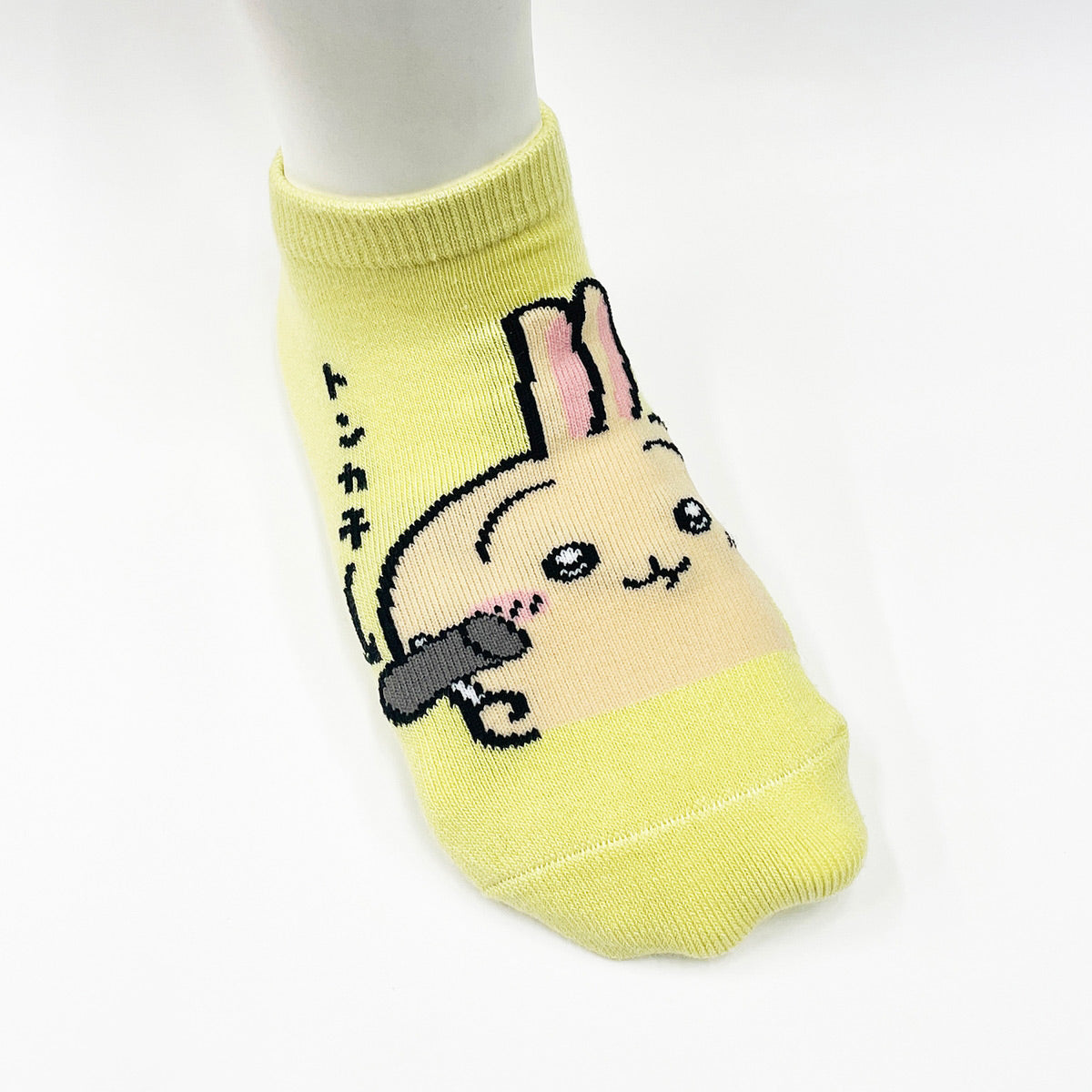 ちいかわ スニーカー丈ソックス(うさぎループ) キッズ用