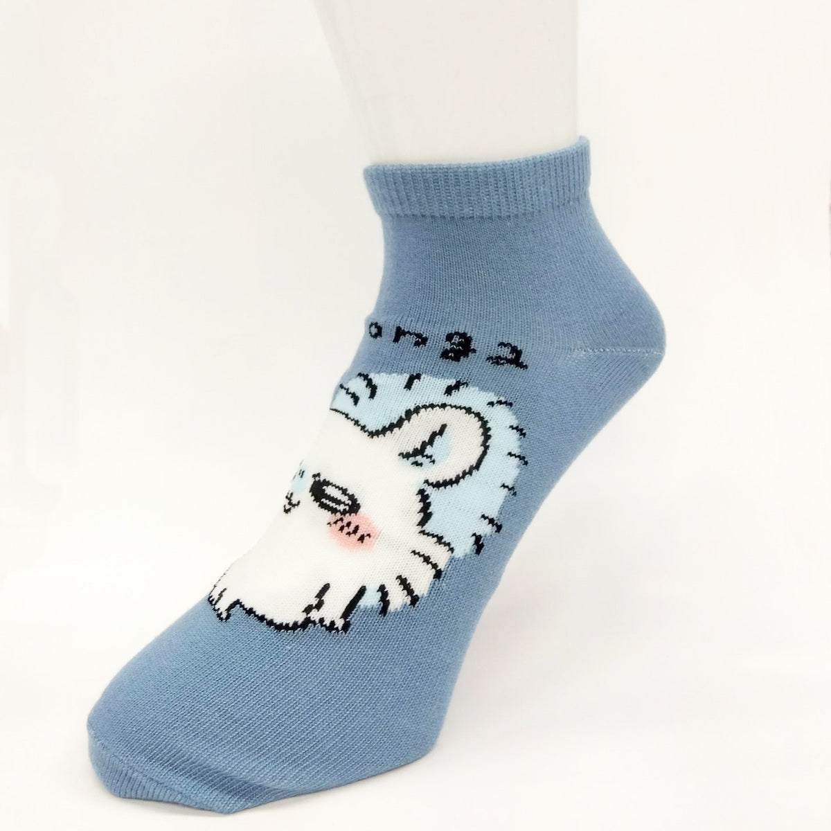 ちいかわ スニーカー丈ソックス(モモンガ毛玉) メンズ用