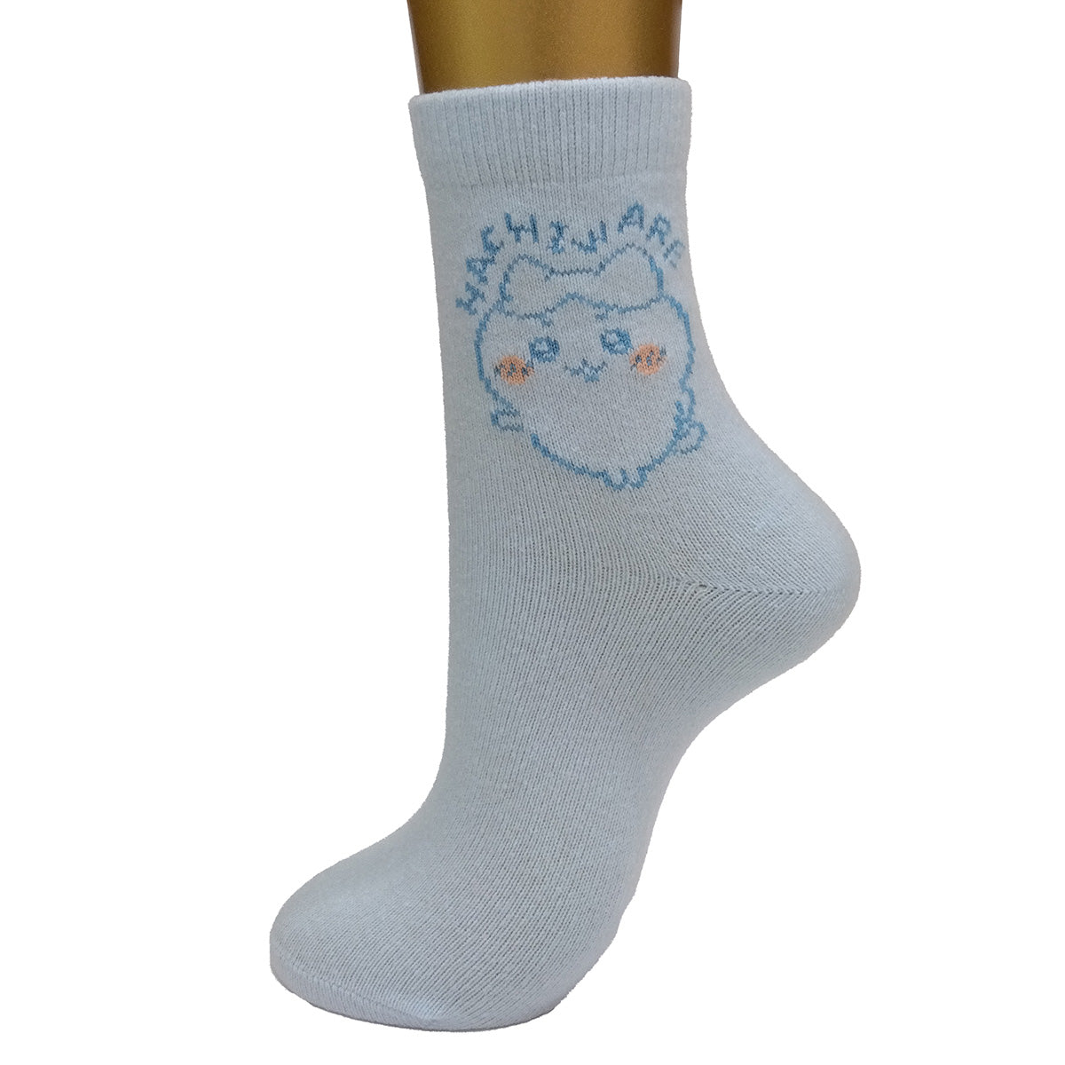 Chiikawa Room Socks (Hachiware Sax & Gray) Women's Set of 2 Pairs