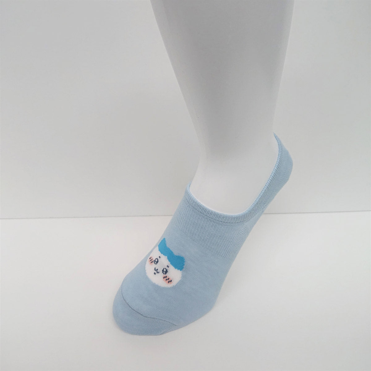 ちいかわ ココピタ スニーカー丈(ハチワレ サックス)