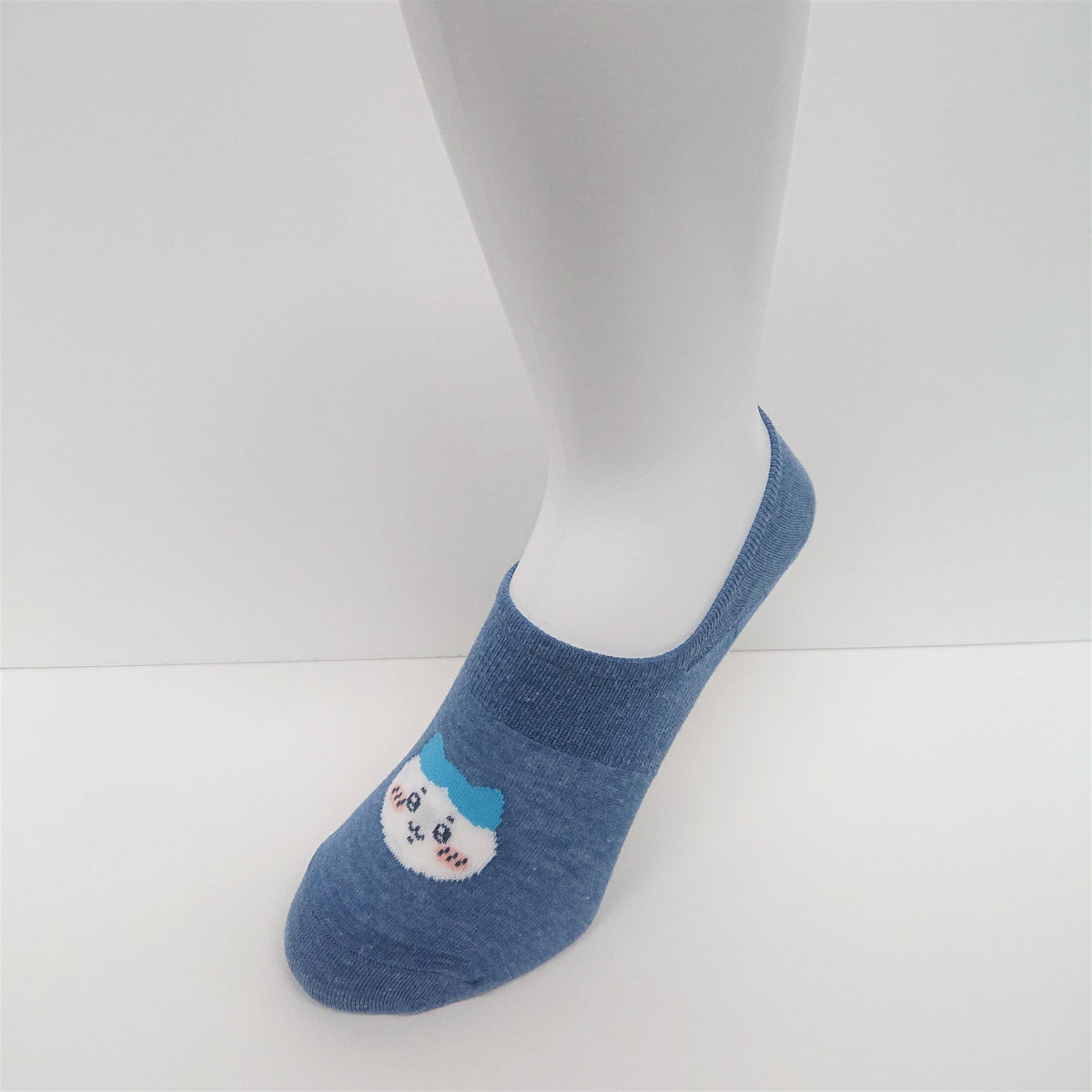 Chiikawa Kokopita Sneaker-Length Socks (Hachiware Navy)