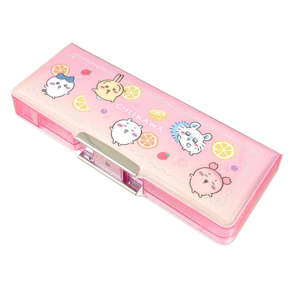 吉伊卡哇 双面开合文具盒 (水果派对)