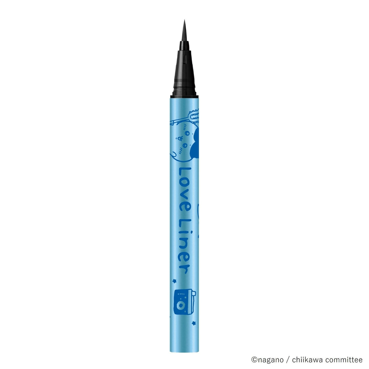 치이카와 러브 라이너 리퀴드 아이라이너 R4 (하치와레 - 블랙)