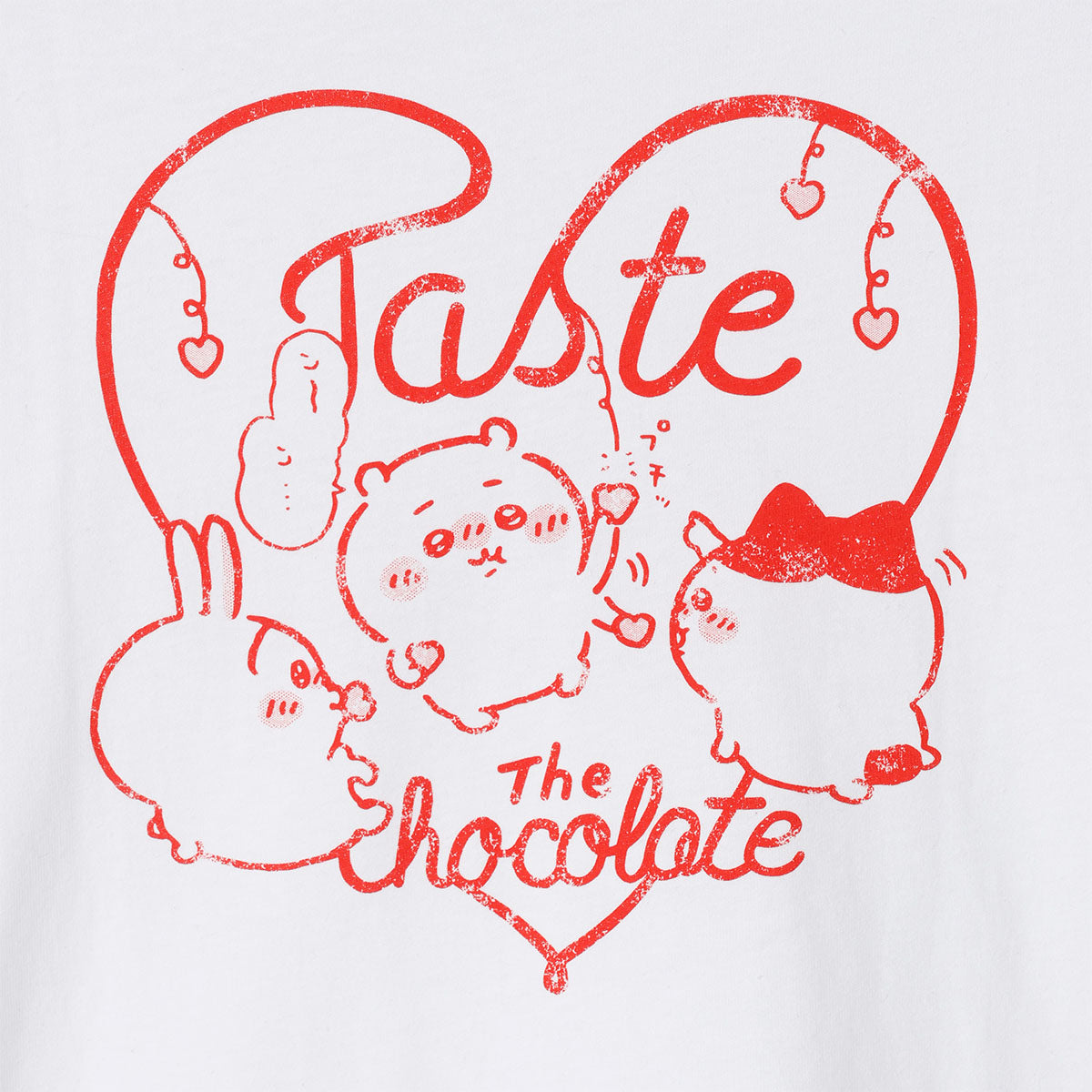 Chiikawa T-Shirt Heart White