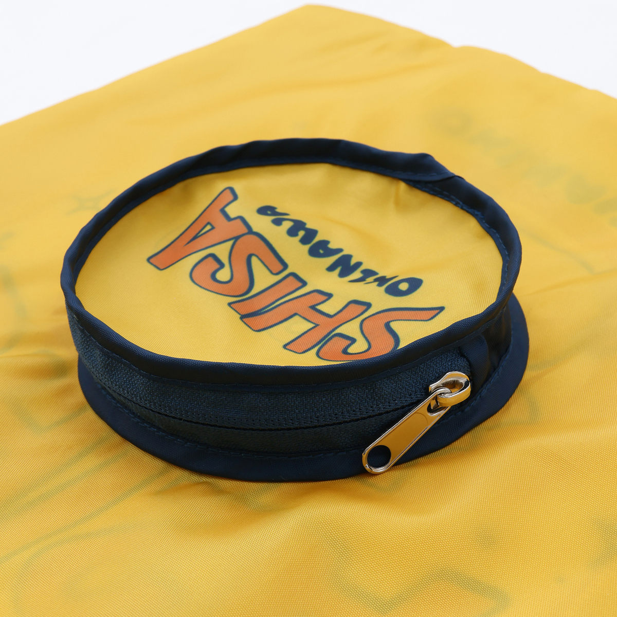 ちいかわ シーサーのおみやげやさん エコバッグ 全速力 イエロー