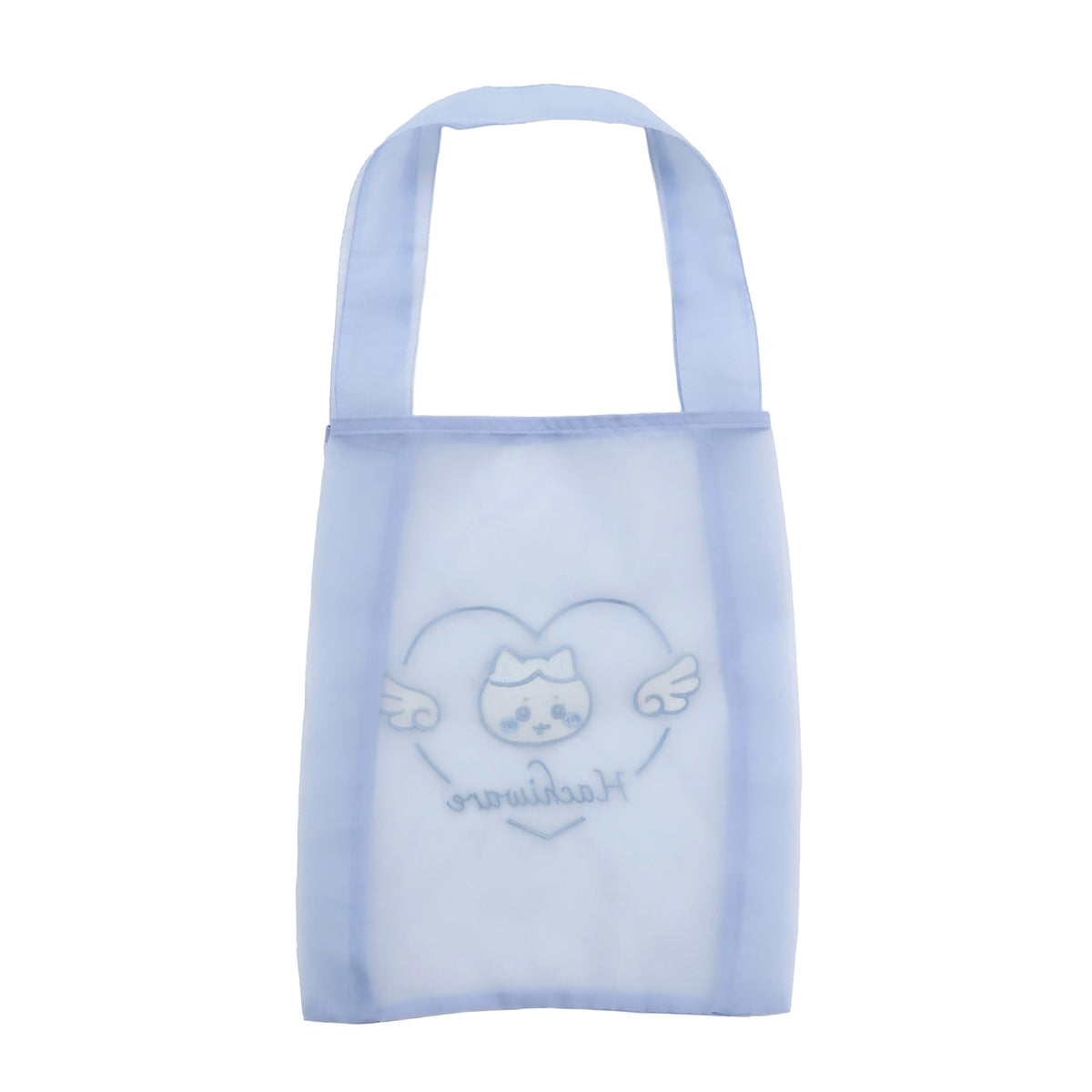 Chiikawa Go!HARAJUKU Organza Bag Ribbon Ribbon Blue (Hachiware)