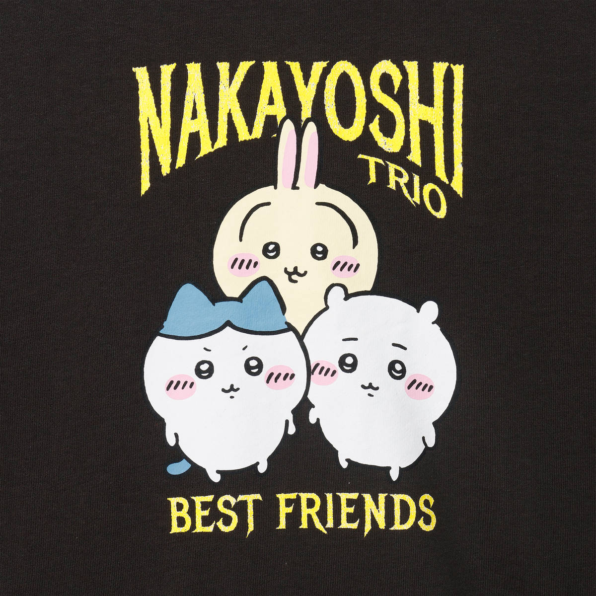 Chiikawa Zip-up Hoodie "Friendly Trio" Sumi