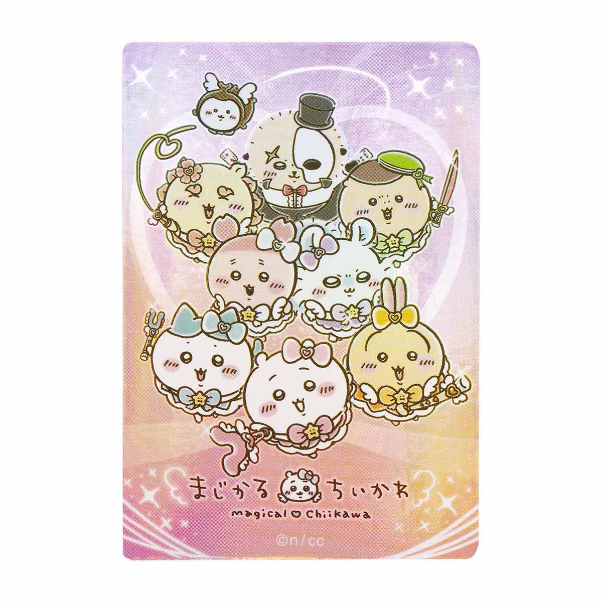 吉伊卡哇 魔法吉伊卡哇 可贴于手机的尺寸镭射贴纸(大集合!)