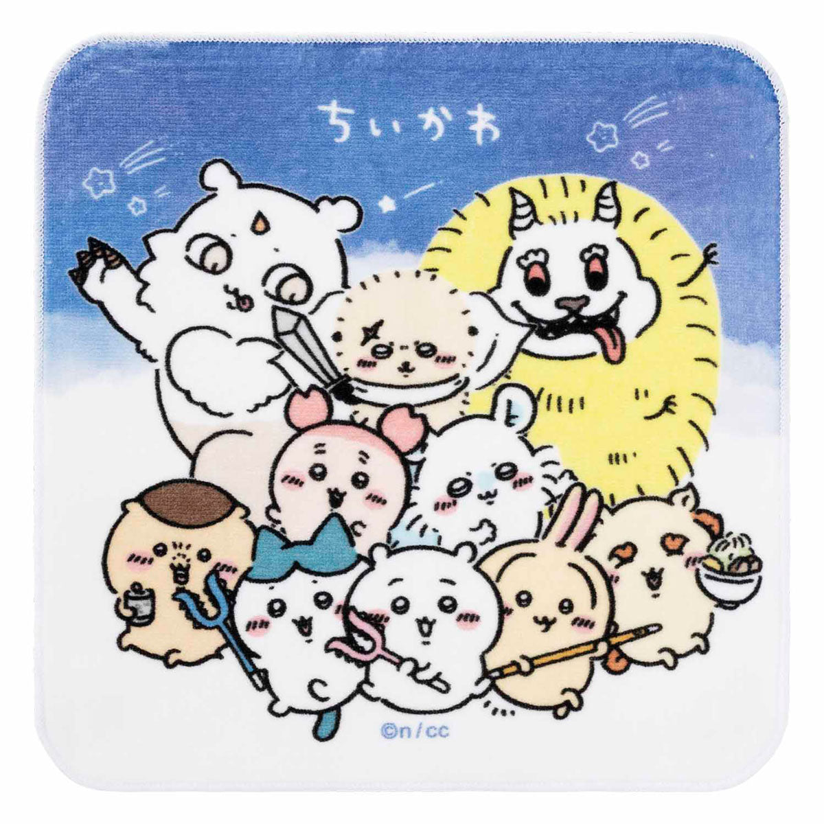 吉伊卡哇 大型手巾(大家的吸引眼球)