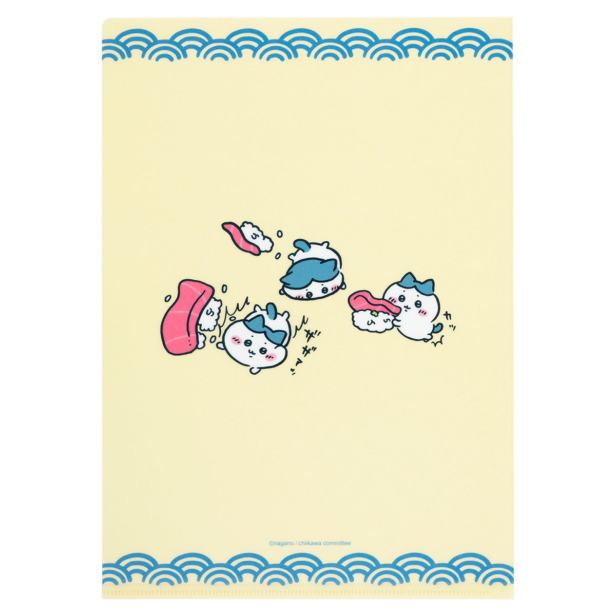 ちいかわ ちいかわ寿司 クリアファイル(こけまくりハチワレ)