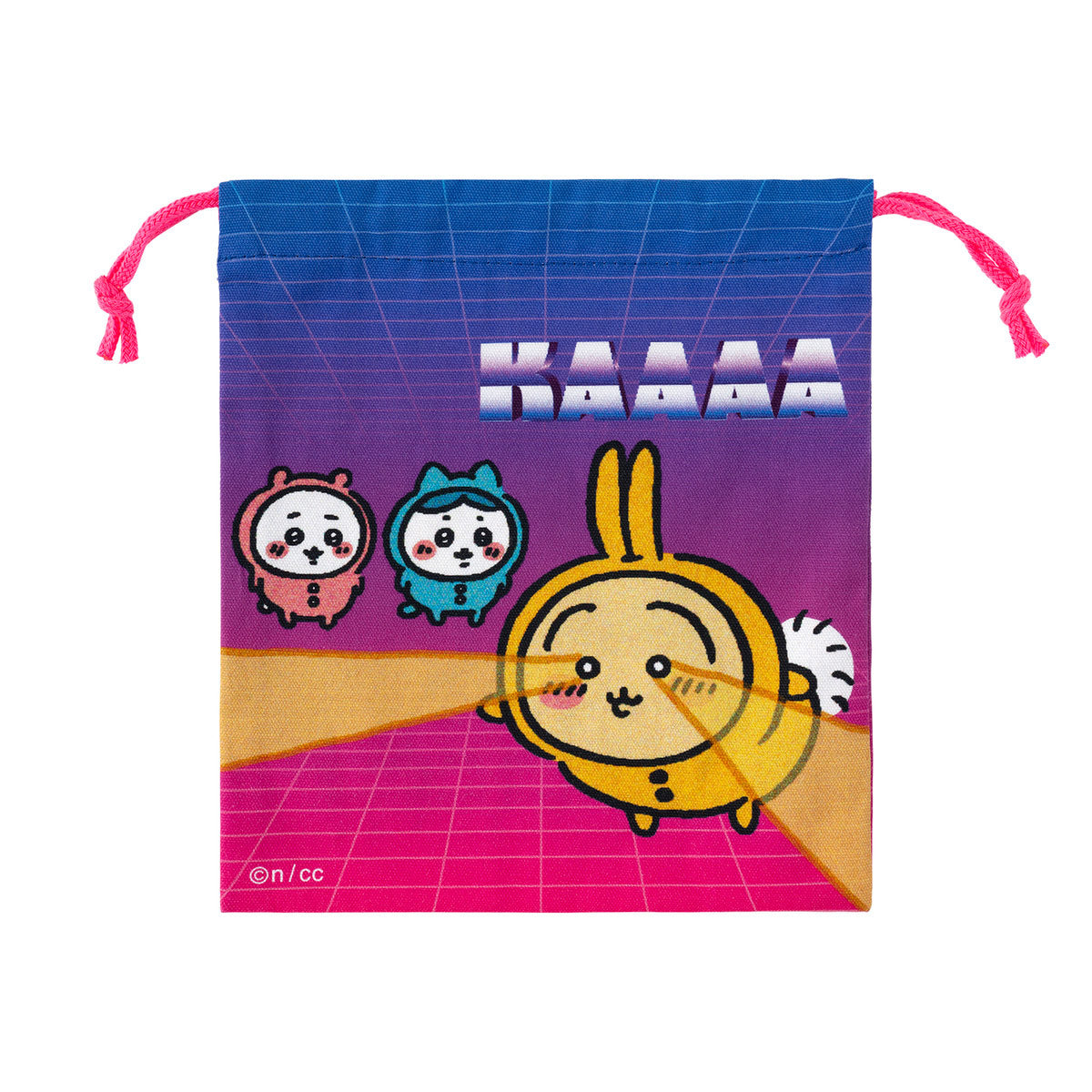 ちいかわ トーキョーちいかわ ほどよいサイズの巾着(パジャマ)