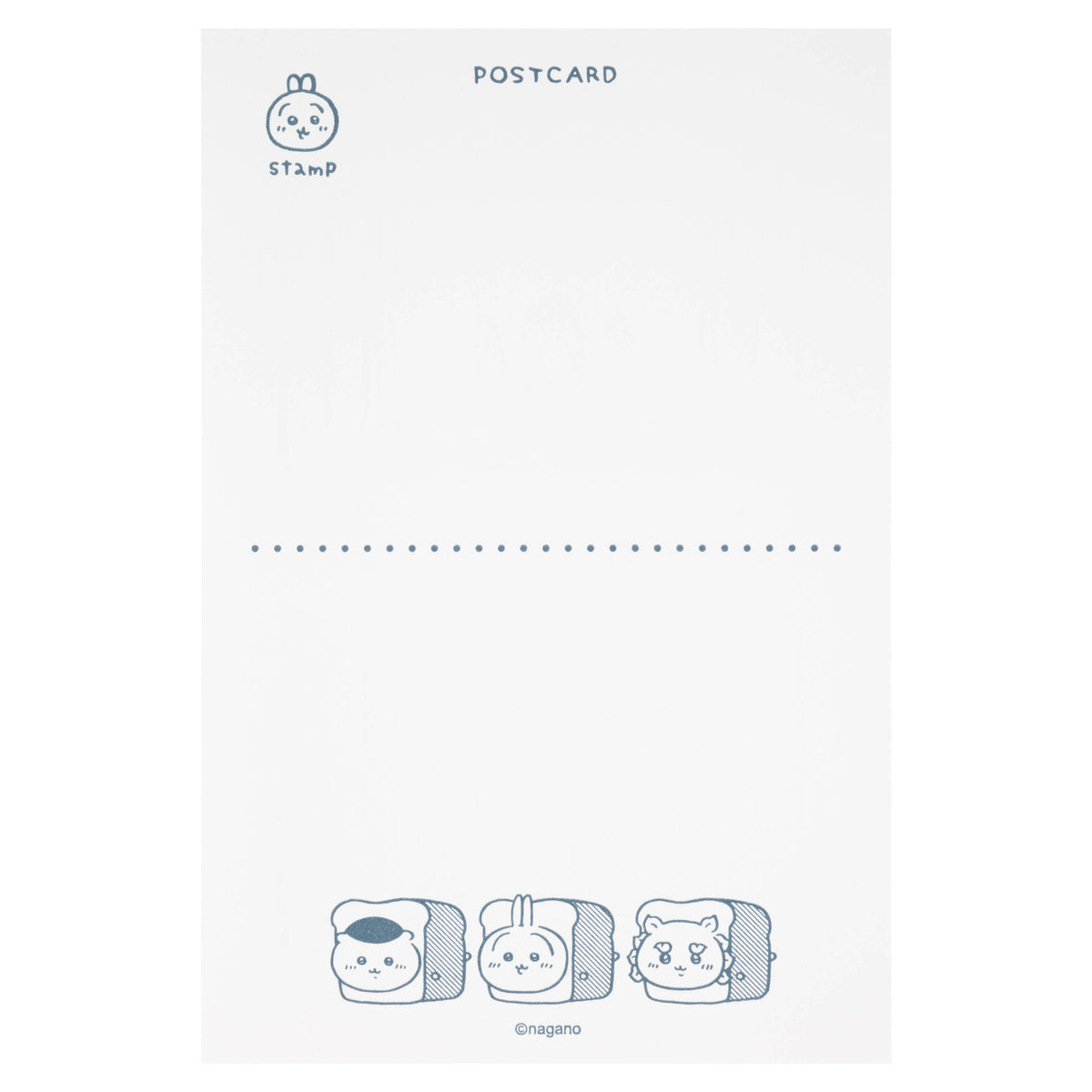 Chiikawa Bakery Letterpress Postcard (Peeking from the Window)