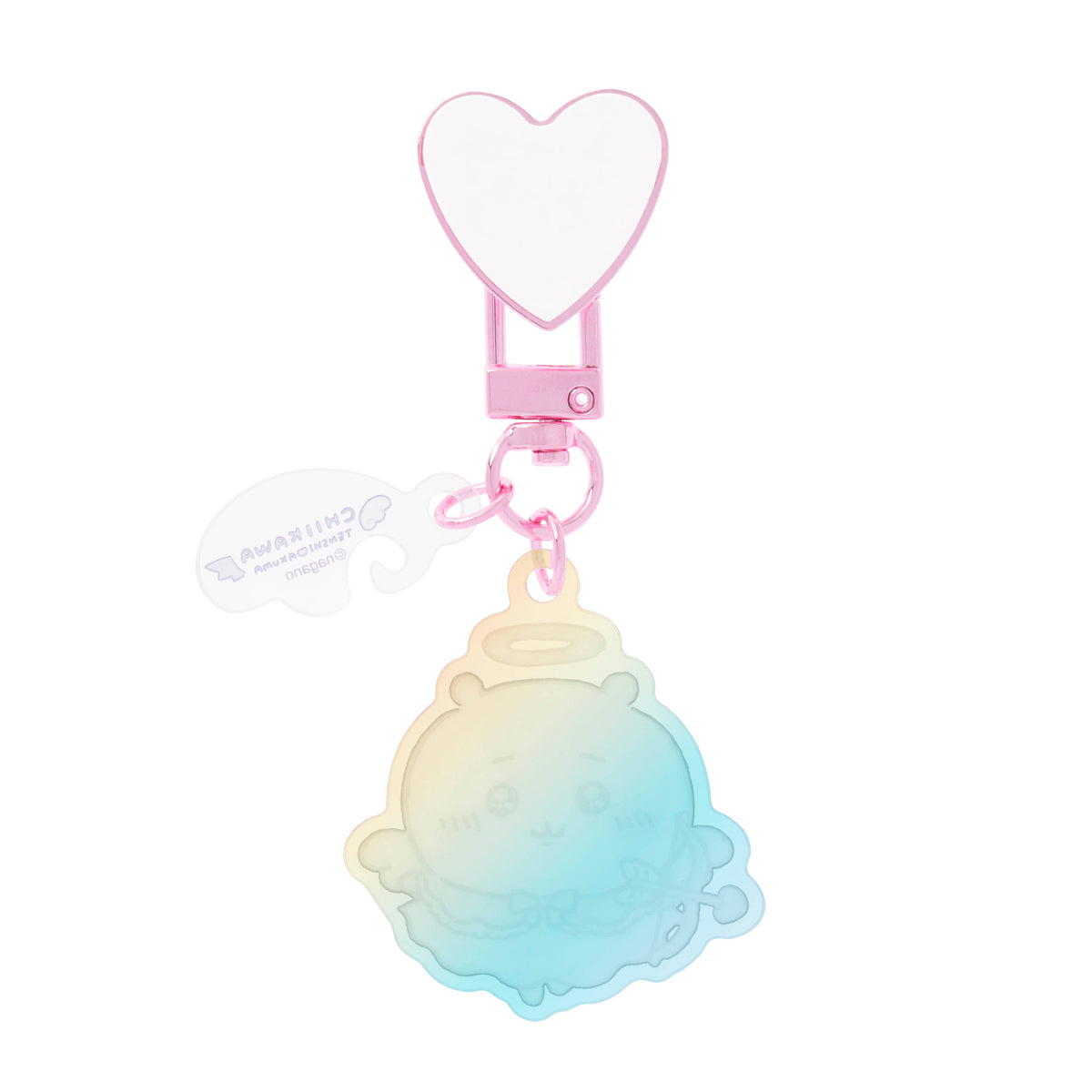 Chiikawa Angel & Demon Keyring Charm Keyholder (Angel Chiikawa)