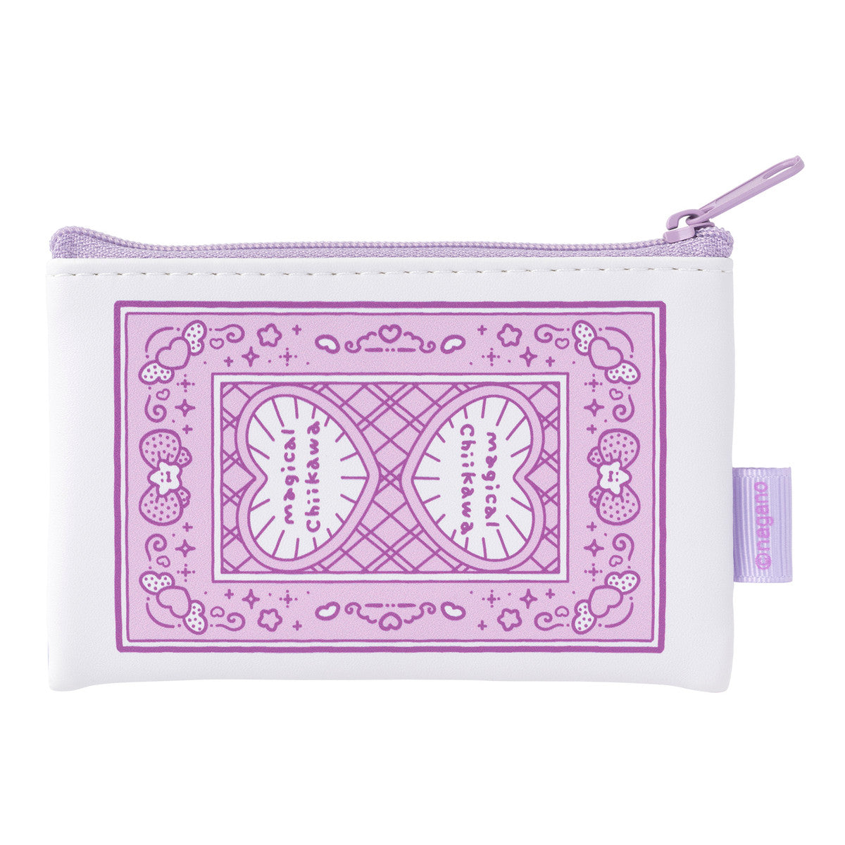 치이카와 매지컬치이카와 트럼프 같은 2개 세트 파우치 (우사기・모몽가)