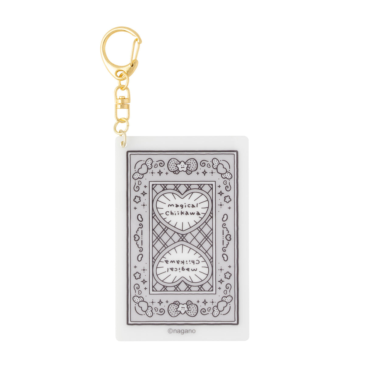 Chiikawa Magical Chiikawa Trump-like Acrylic Keychain (Rakko)