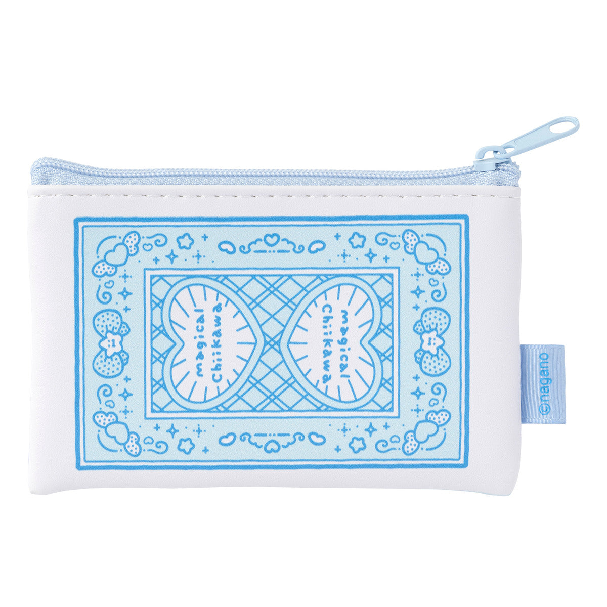 치이카와 매지컬치이카와 트럼프 같은 2개 세트 파우치 (치이카와・하치와레)