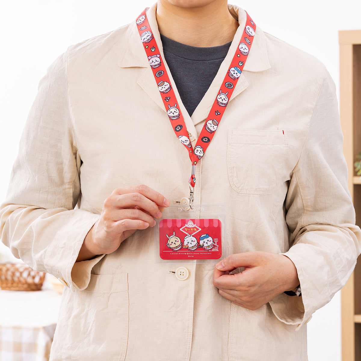 ちいかわ ちいかわレストラン ネックストラップ(集合)