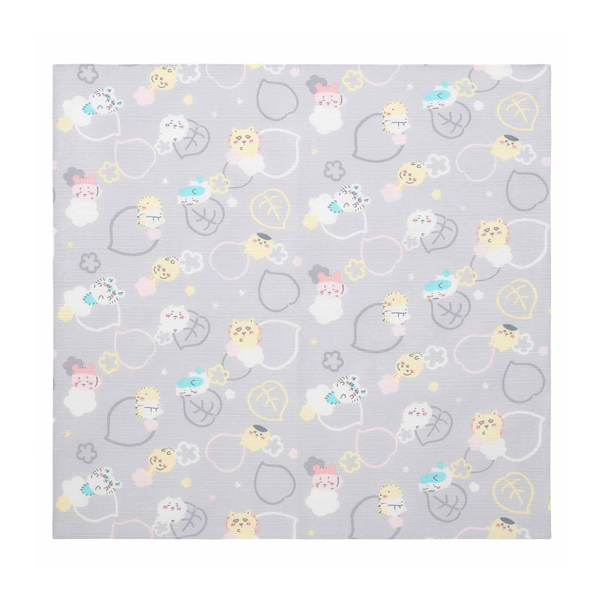 吉伊卡哇 东京特产 小包巾(灰色)