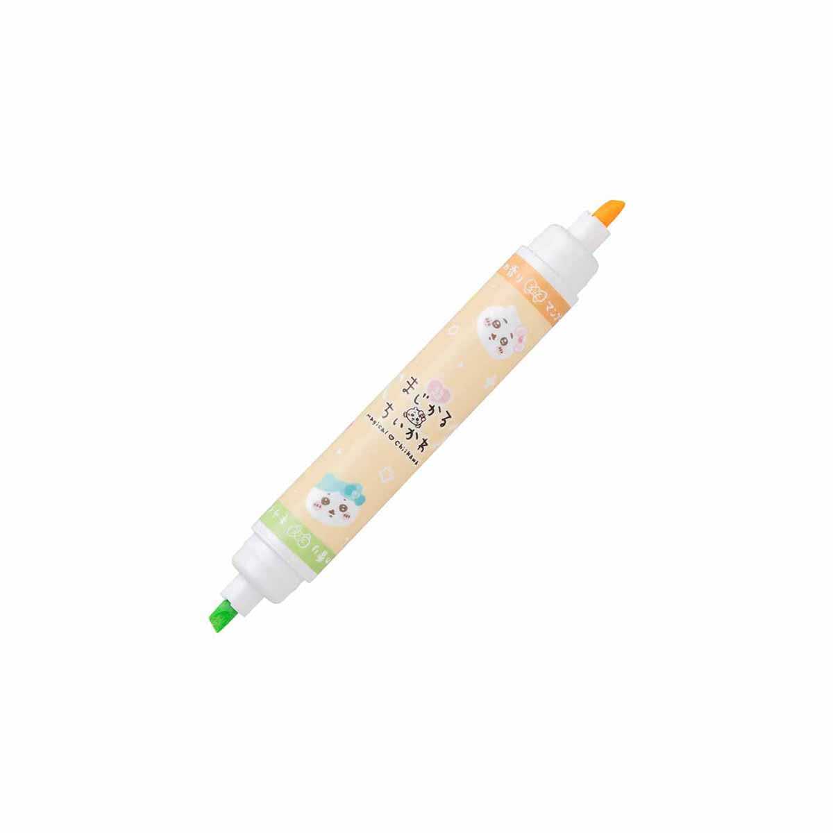 ちいかわ 超まじかるちいかわ 香り付き2色マーカー(オレンジ/グリーン)