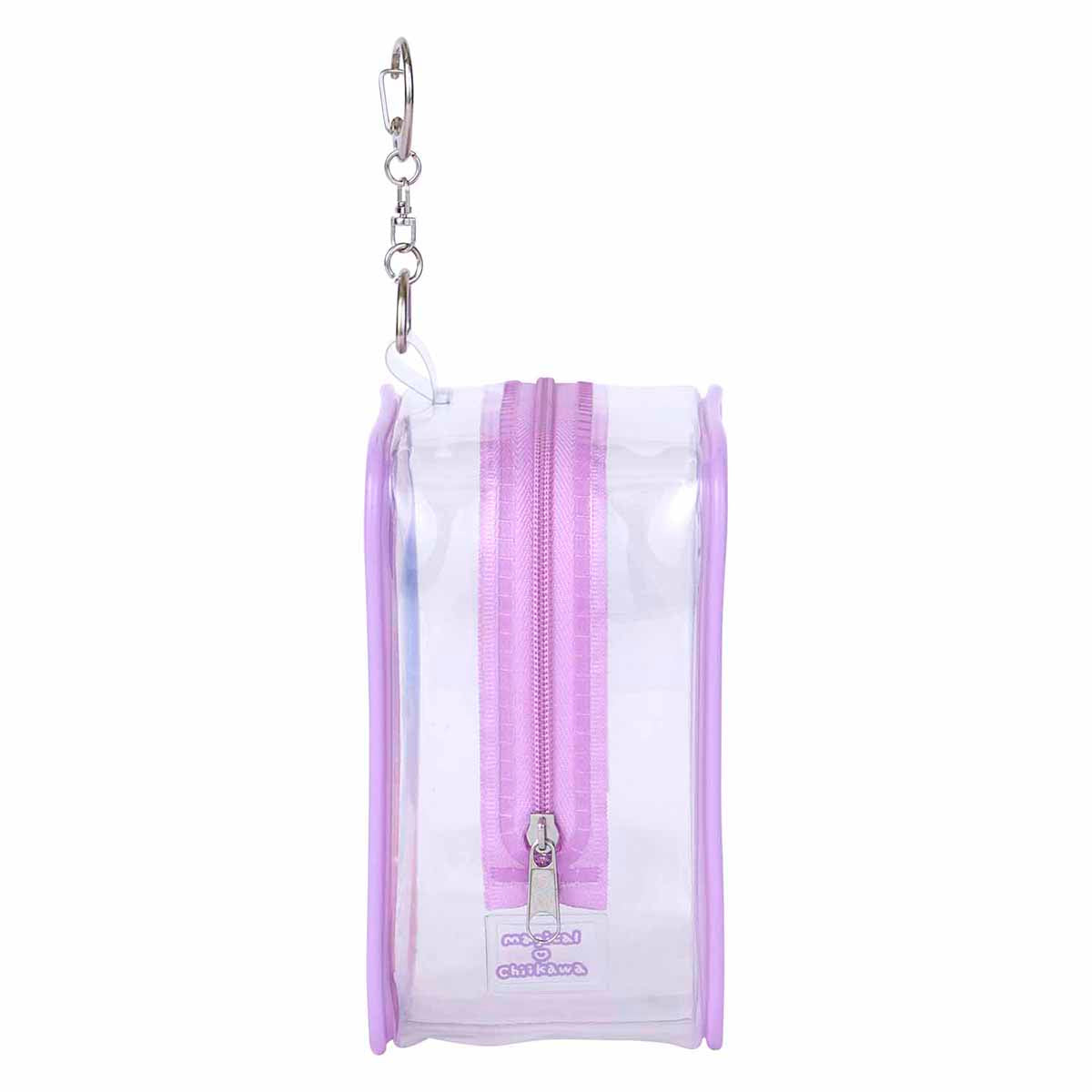 ちいかわ 超まじかるちいかわ マスコットも入る!クリアポーチ(モモンガ)