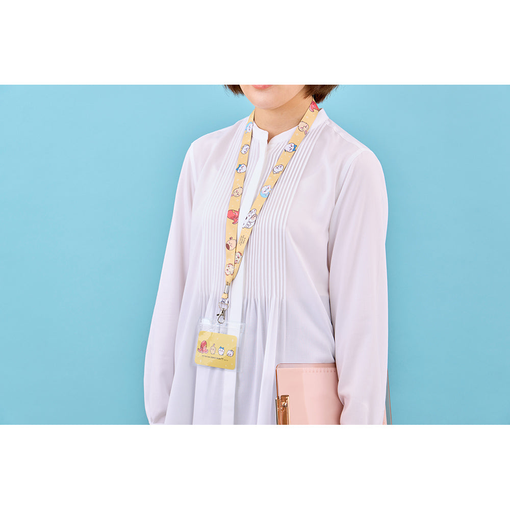 Chiikawa Excited to Go Out! Neck Strap (Where Are We Going Today?)