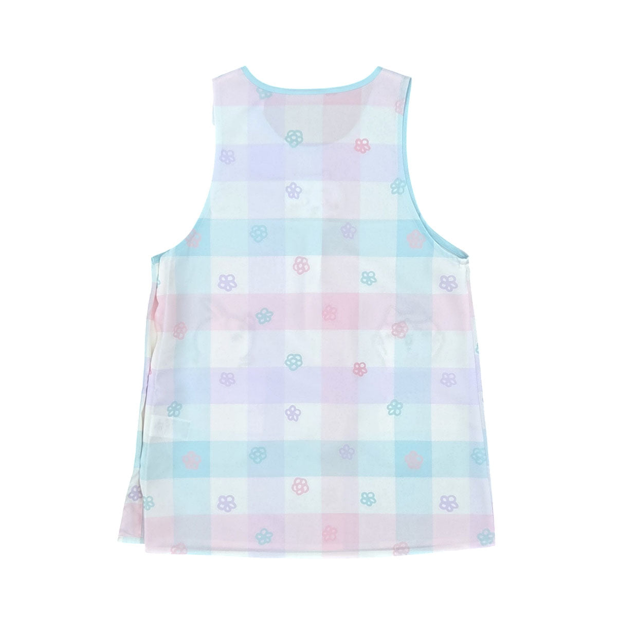 Chiikawa Apron (Flower・Checkered Pattern)
