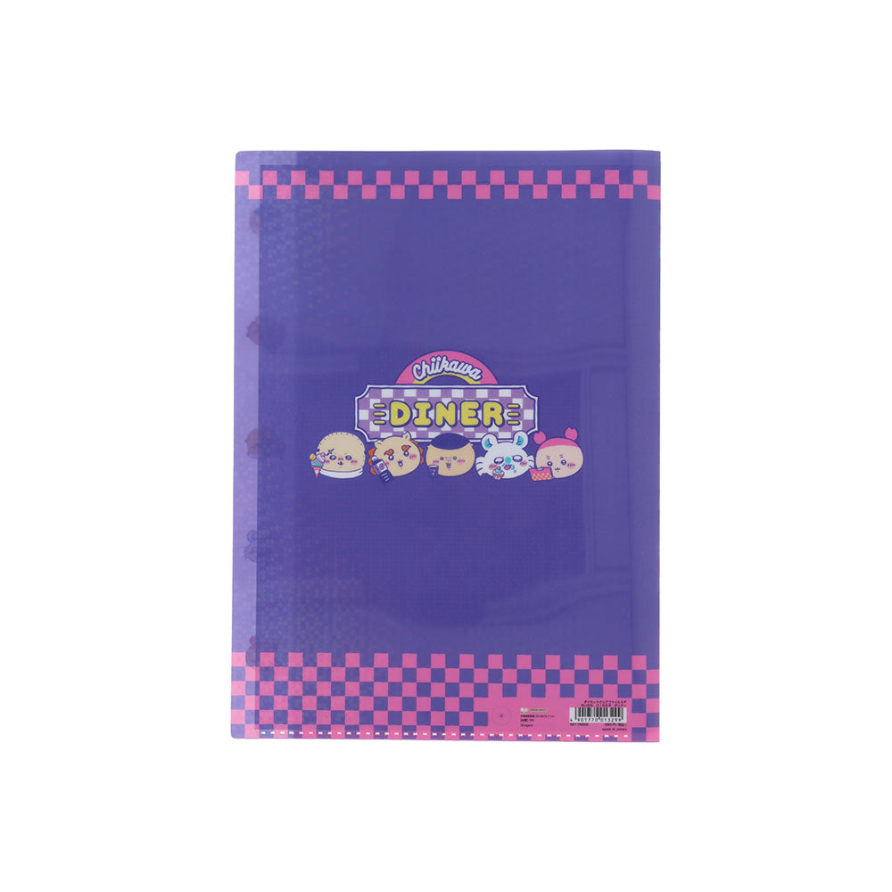 吉伊卡哇 異形透明文件夾5件套 (吉伊卡哇 DINER 晚餐)