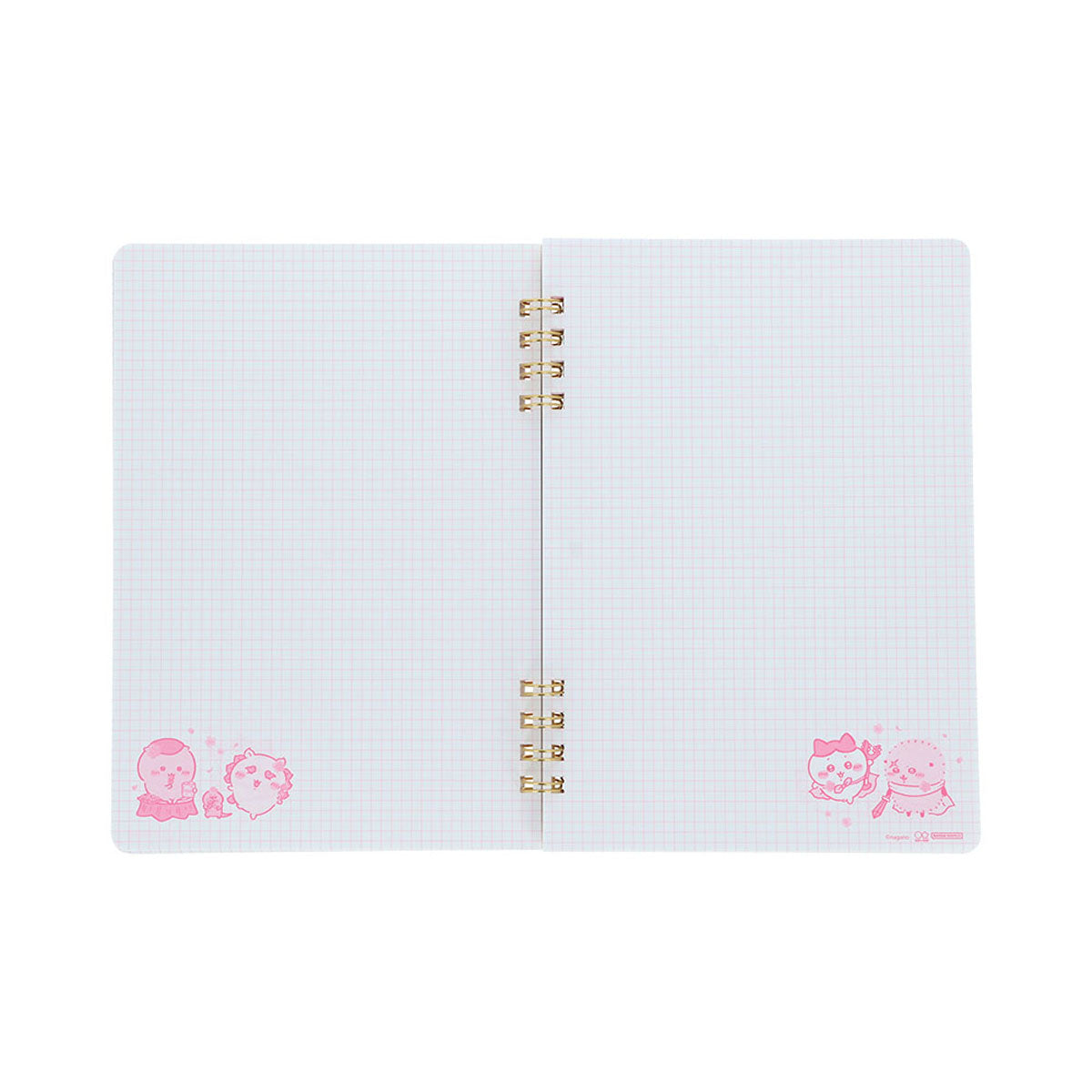 ちいかわ WリングノートB6(Sakura Pink・サクラ)