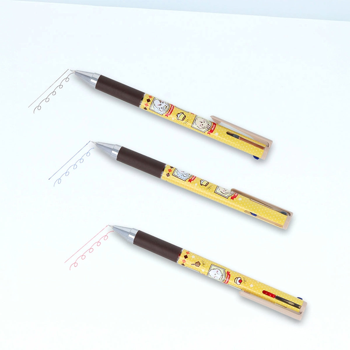 吉伊卡哇 Juice Up 3筆(布丁色)