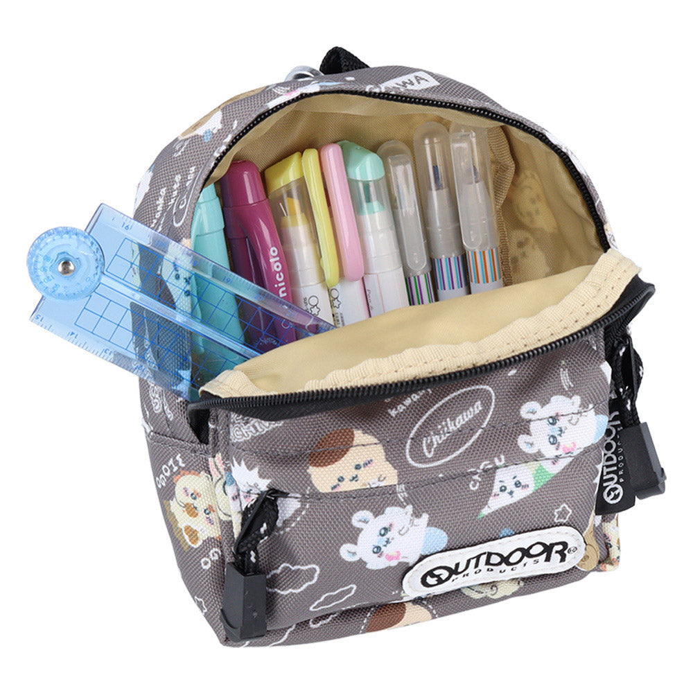 吉伊卡哇 笔袋 BACKPACK OD26(炭灰色)