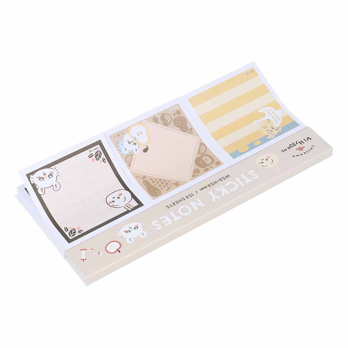 ちいかわ 付箋メモパッド カラー(ベージュ)