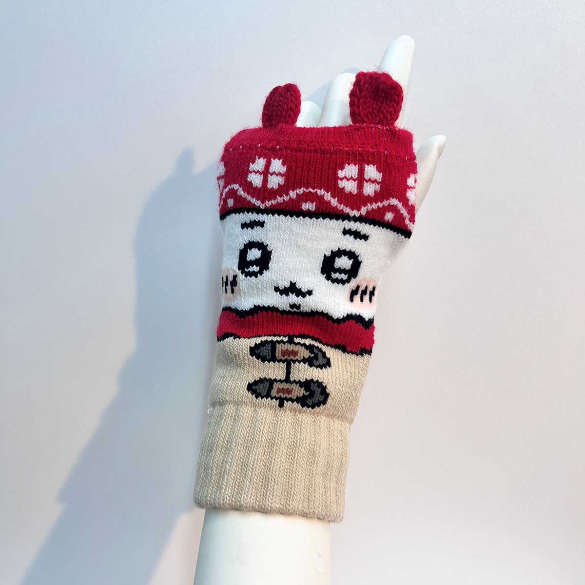 치이카와 팔 워머 (짜임 무늬 치이카와)