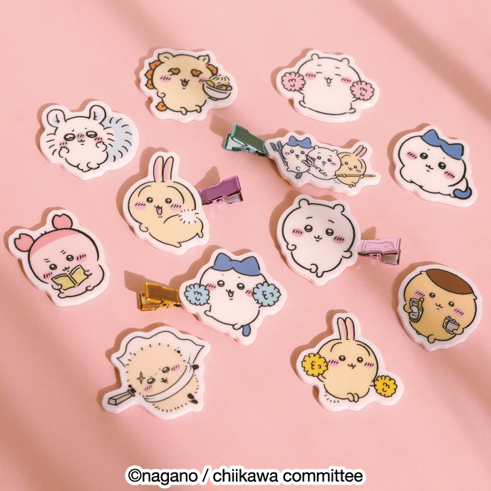 吉伊卡哇 可任意选择!亚克力发夹 1盒48个装