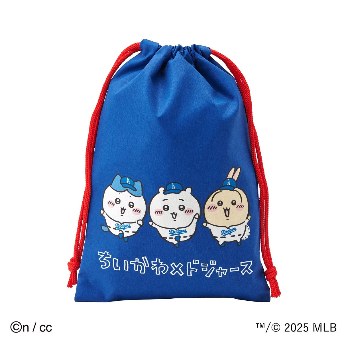 Chiikawa×MLB TOKYO SERIES Drawstring Pouch (Dodgers)