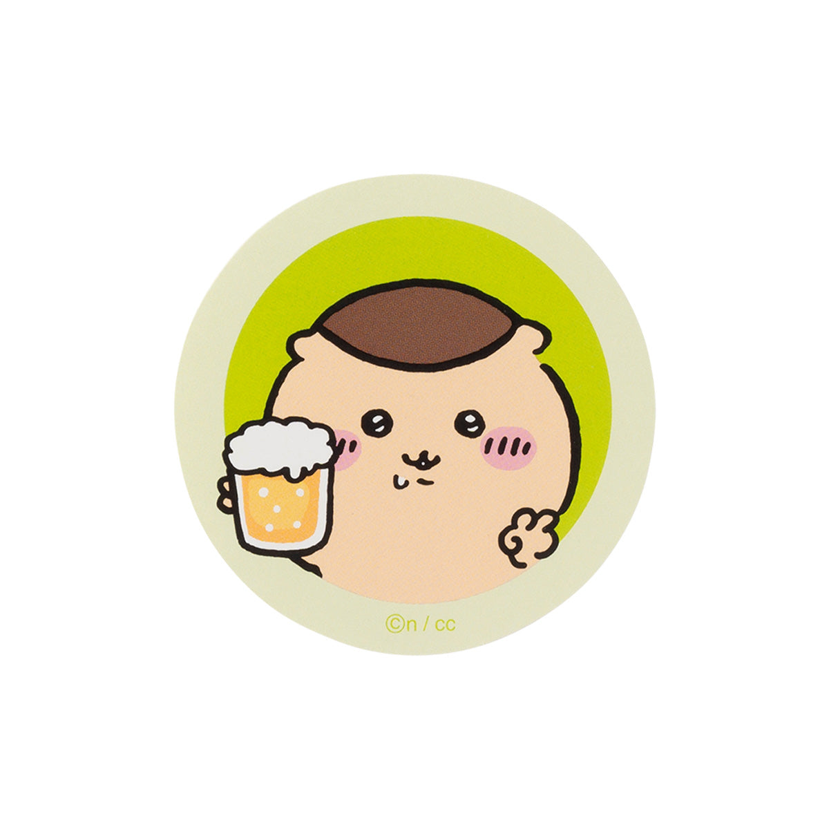 ちいかわ くりまんじゅうのわさび柿ピーと巾着(ステッカー付)(ぴーすなくりまんじゅう)