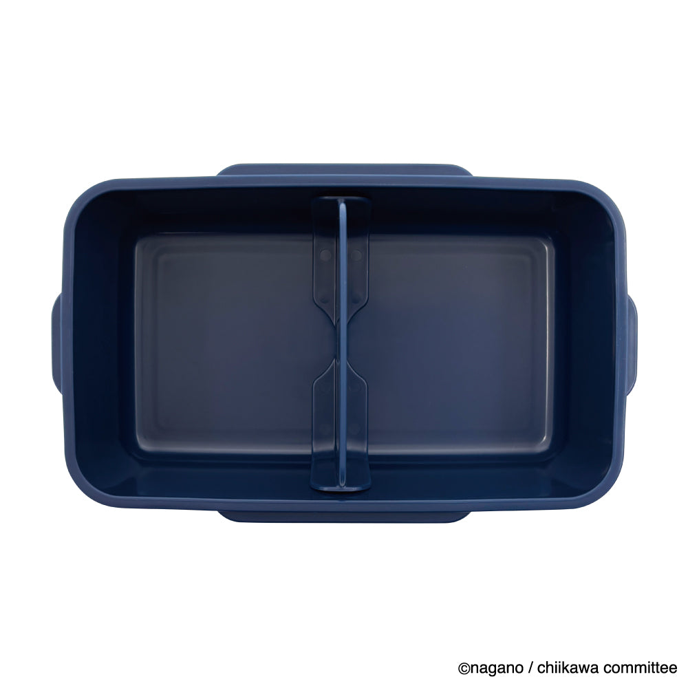 Chiikawa 4-Point Lock 1-Tier Lunch Box (Ribbon)