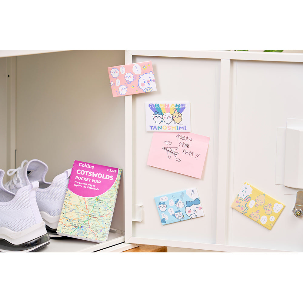 ちいかわ お出かけ楽しみ!な スクエアマグネット(ハチワレ)